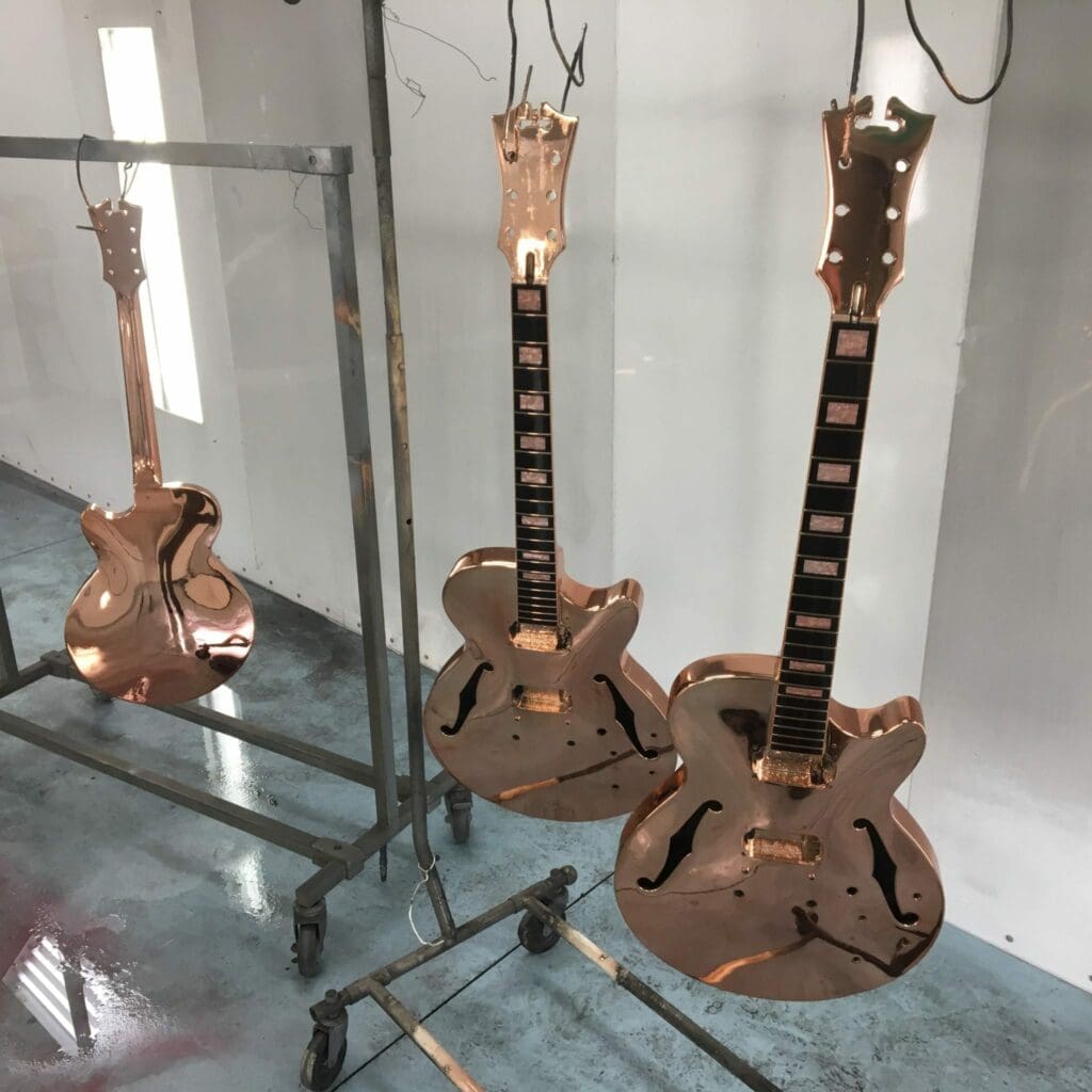 Absolut Vodka Copper Guitars